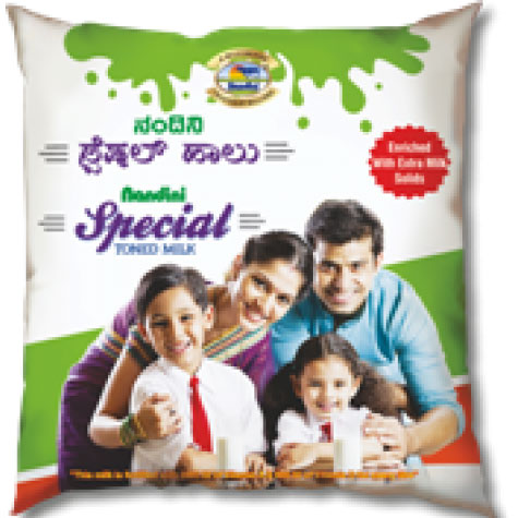 Nandini Special Toned Milk
