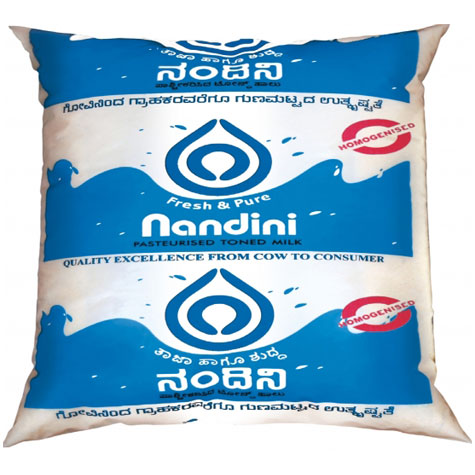 Nandini Homogenized Toned Milk